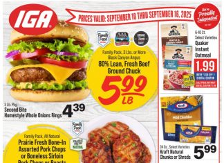 IGA Weekly Ad Sep 10 – Sep 16, 2025