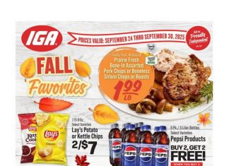 IGA Weekly Ad Sep 24 – Sep 30, 2025