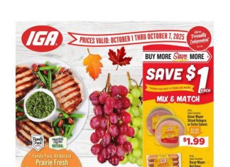 IGA Weekly Ad Oct 01 – Oct 07, 2025