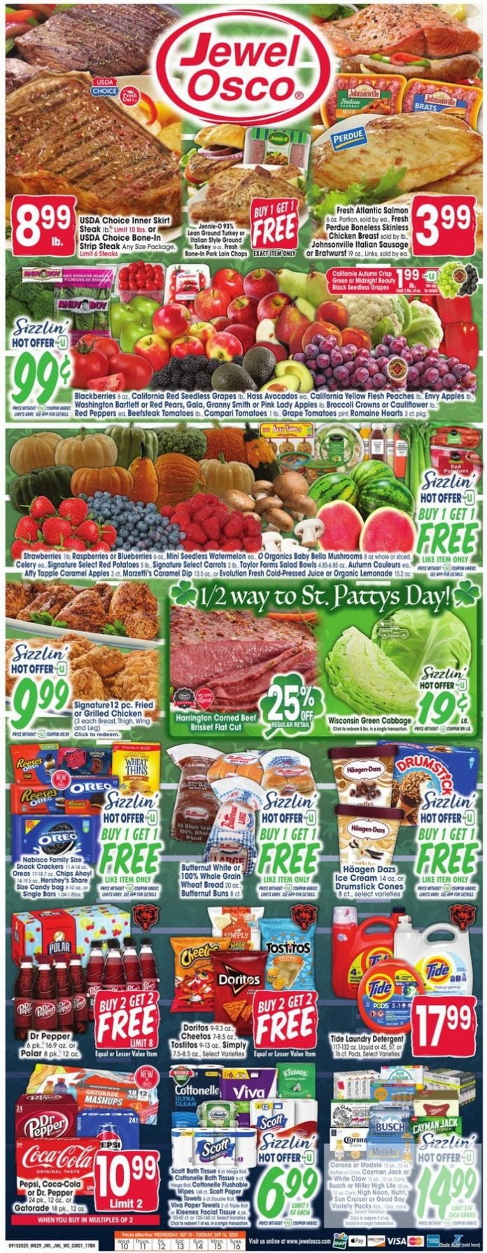 Jewel Osco Weekly Ad Sep 10 – Sep 16, 2025
