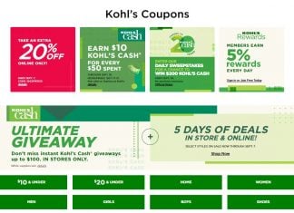 Kohl’s Coupon Ad Until Sep 07, 2025