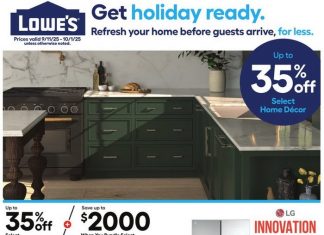 Lowe’s Weekly Ad Sep 11 – Oct 01, 2025