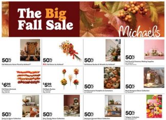 Michaels Weekly Ad Spe 07 – Sep 11, 2025 (Halloween Promotion Included)