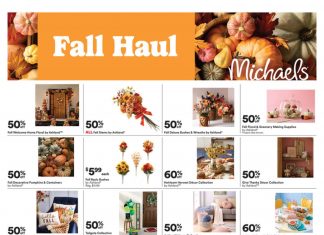 Michaels Weekly Ad Spe 28 – Oct 04, 2025 (Halloween Promotion Included)