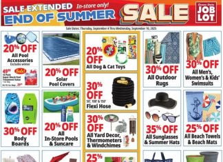 Ocean State Job Lot Weekly Ad Sep 04 – Sep 10, 2025 (Back To School Promotion Included)