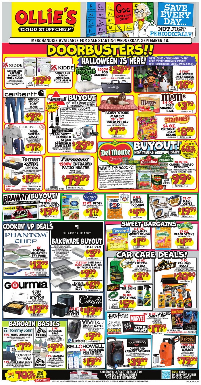 Ollie's Weekly Ad Sep 10 – Sep 17, 2025