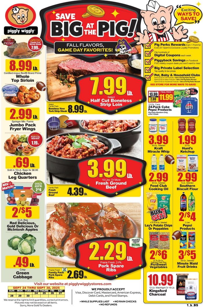 Piggly Wiggly Weekly Ad Sep 24 – Sep 30, 2025
