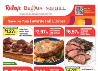 Raley’s Supermarkets Weekly Ad Sep 17 – Sep 23, 2025