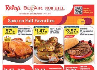 Raley’s Supermarkets Weekly Ad Sep 24 – Sep 30, 2025