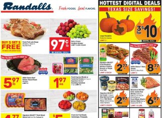 Randalls Weekly Ad Oct 01 – Oct 07, 2025 (Halloween Promotion Included)