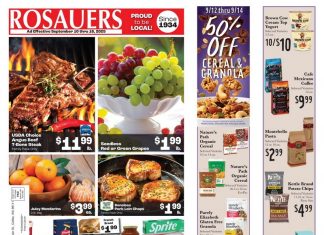 Rosauers Weekly Ad Sep 10 – Sep 16, 2025
