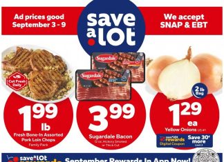 Save A Lot Weekly Ad Sep 03 – Sep 09, 2025