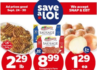 Save A Lot Weekly Ad Sep 24 – Sep 30, 2025