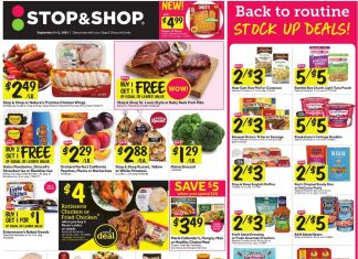 Stop & Shop Weekly Ad Sep 05 – Sep 11, 2025