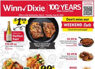Winn-Dixie Weekly Ad Sep 24 – Sep 30, 2025