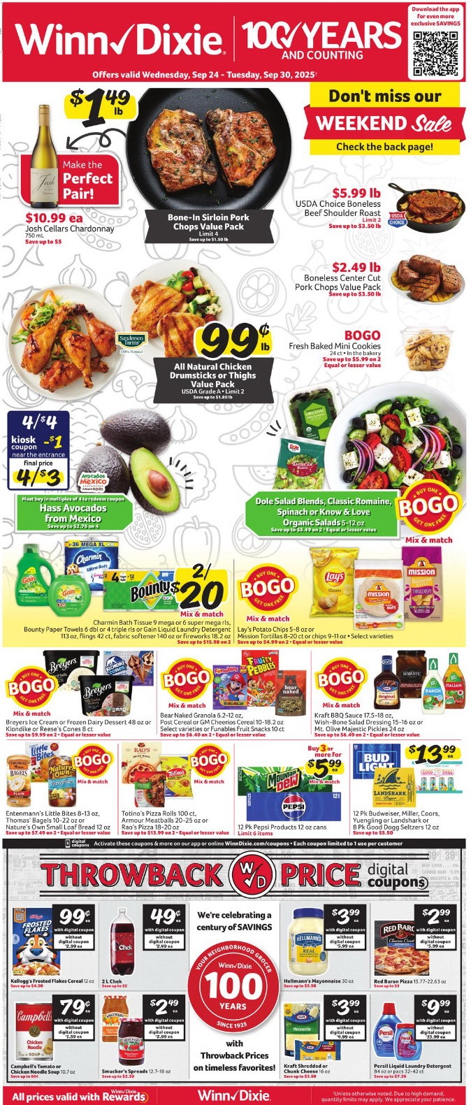 WinnDixie Weekly Ad Sep 24 Sep 30, 2025