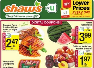 Shaw’s Weekly Ad Sep 05 – Sep 11, 2025