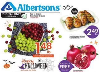 Albertsons Weekly Ad Oct 29 – Nov 04, 2025 (Halloween Promotion Included)