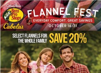 Bass Pro Shops Flannel Feast Deals Oct 16 – Oct 30, 2025