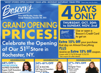 Boscov’s Weekly Ad Oct 30 – Nov 05, 2025