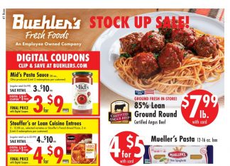 Buehler’s Weekly Ad Oct 15 – Oct 21, 2025