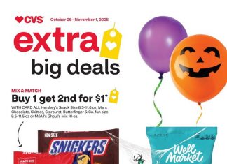 CVS Weekly Ad Oct 26 – Nov 01, 2025 (Halloween Promotion Included)
