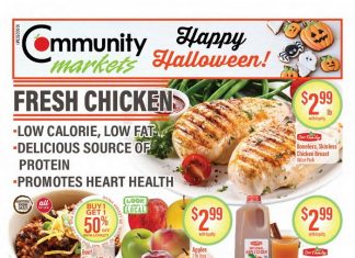 Community Markets Weekly Ad Oct 30 – Nov 05, 2025 (Halloween Promotion Included)