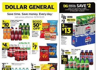 Dollar General Weekly Ad Oct 19 – Oct 25, 2025 (Halloween Promotion Included)