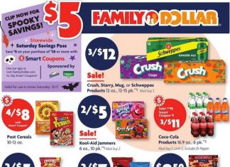 Family Dollar Weekly Ad Oct 05 – Oct 11, 2025