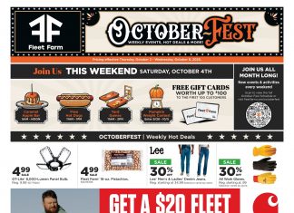 Fleet Farm Weekly Ad Oct 02 – Oct 08, 2025