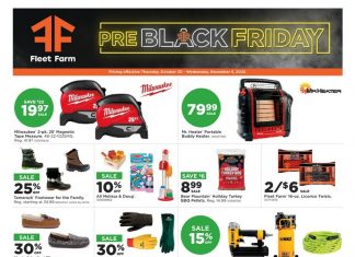 Fleet Farm Weekly Ad Oct 30 – Nov 05, 2025 (Black Friday Promotion Included)