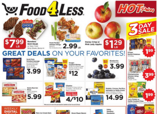 Food 4 Less Weekly Ad Oct 29 – Nov 04, 2025