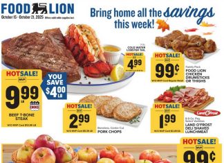 Food Lion Weekly Ad Oct 15 – Oct 21, 2025