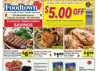 Foodtown Weekly Ad Oct 03 – Oct 09, 2025