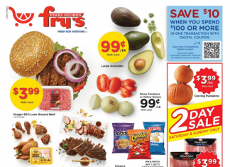 Fry’s Food Weekly Ad Oct 08 – Oct 14, 2025