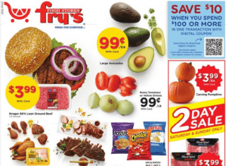 Fry’s Food Weekly Ad Oct 15 – Oct 21, 2025 (Halloween Promotion Included)