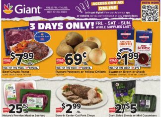 Giant Food Weekly Ad Oct 17 – Oct 23, 2025