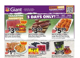 Giant Food Weekly Ad Oct 24 – Oct 30, 2025