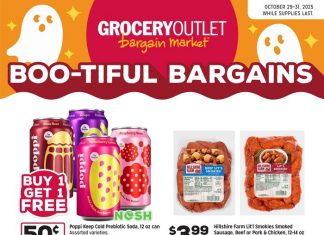 Grocery Outlet Weekly Ad Oct 29 – Oct 31, 2025