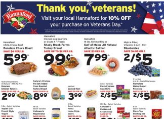 Hannaford Weekly Ad Nov 02 – Nov 08, 2025