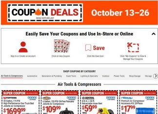Harbor Freight Coupon Sale Oct 13 – Oct 26, 2025