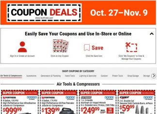 Harbor Freight Coupon Sale Oct 27 – Nov 09, 2025