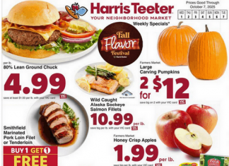 Harris Teeter Weekly Ad Oct 01 – Oct 07, 2025 (Halloween Promotion Included)
