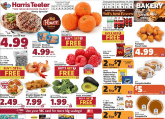 Harris Teeter Weekly Ad Oct 08 – Oct 14, 2025
