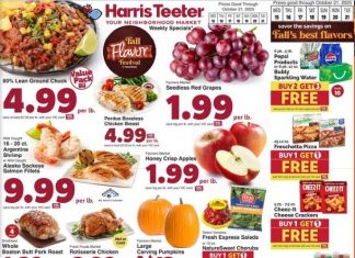 Harris Teeter Weekly Ad Oct 15 – Oct 21, 2025