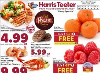 Harris Teeter Weekly Ad Oct 22 – Oct 28, 2025