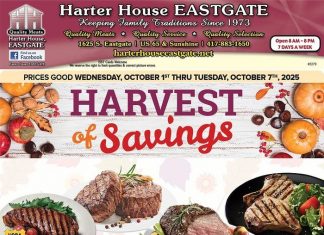 Harter House Weekly Ad Oct 01 – Oct 07, 2025
