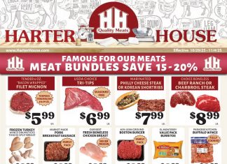 Harter House Weekly Ad Oct 29 – Nov 04, 2025