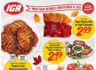 IGA Weekly Ad Oct 08 – Oct 14, 2025