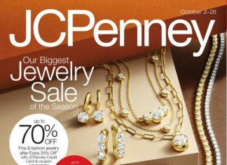 JCPenney Jewelry Sale Oct 02 – Oct 26, 2025